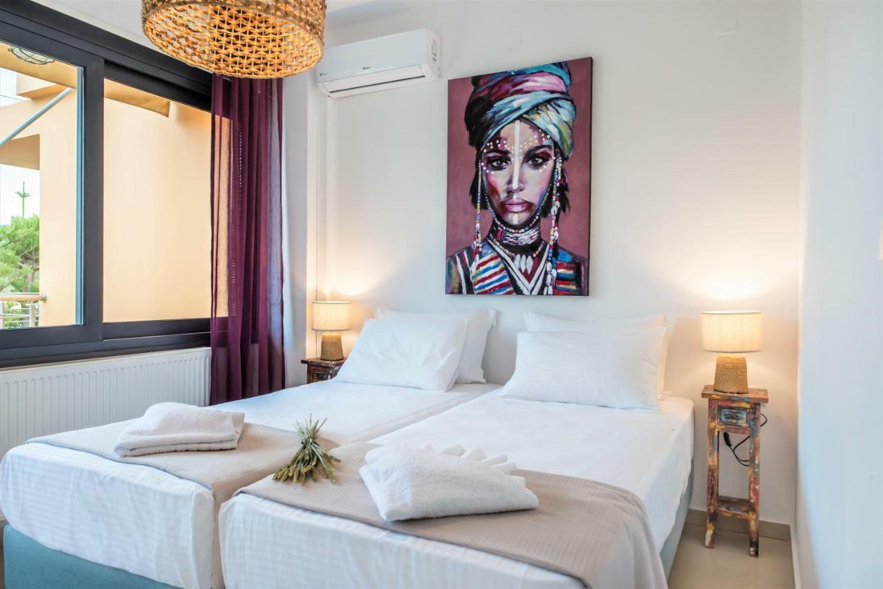 Lavender Villas Chania Agia Marina  Ngoại thất bức ảnh